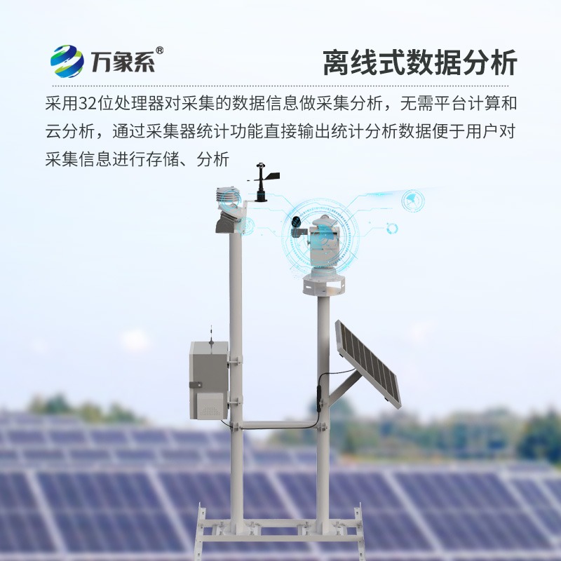 光伏太陽能環境監測系統，創新工具提高光伏電站發電效率