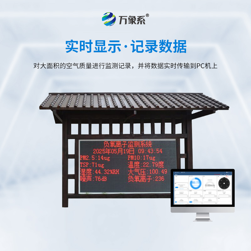 國產大氣負氧離子檢測站的多功能特性解析